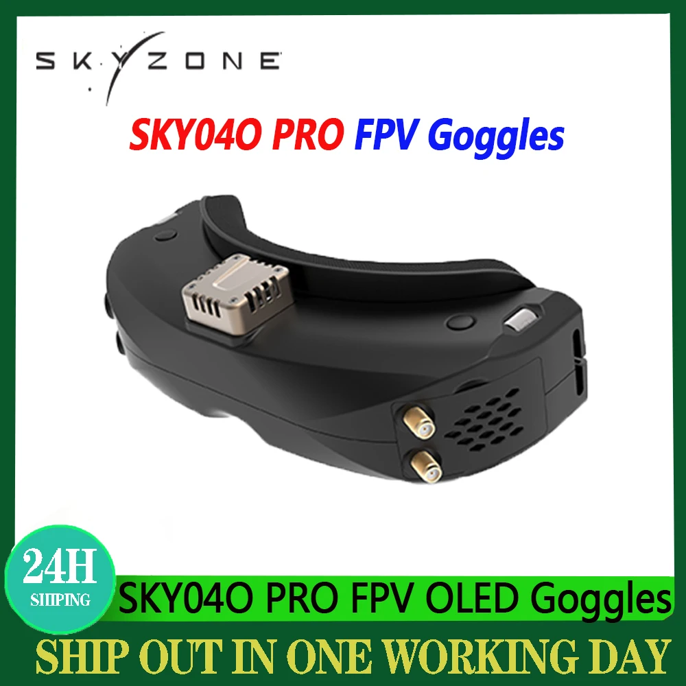 نظارات FPV Goggles, SKY04O Pro - مراجعة Skyzone Cobra X V2 Fpv Goggles وسعره