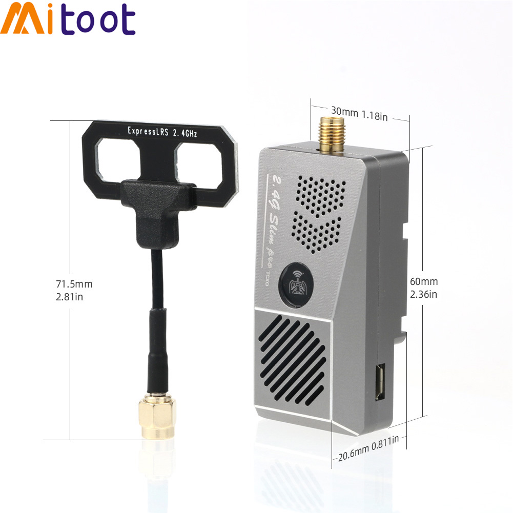 وحدة إرسال Happymodel 2.4G Exp - مراجعة Happymodel Expresslrs Elrs Es24Tx Pro 1000Mw وسعره