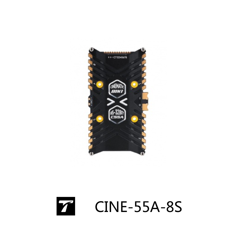 CINE-55A-8S-BLHeli_32 8-IN-1 P - مراجعة T-Motor F7 Pro Flight Controller وسعره